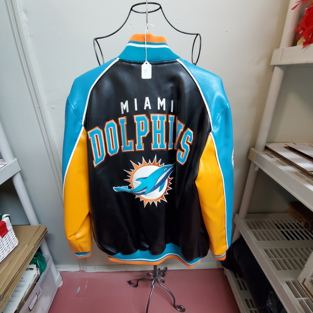 NFL MIAMI DOLPHINS BOMBER JACKET
